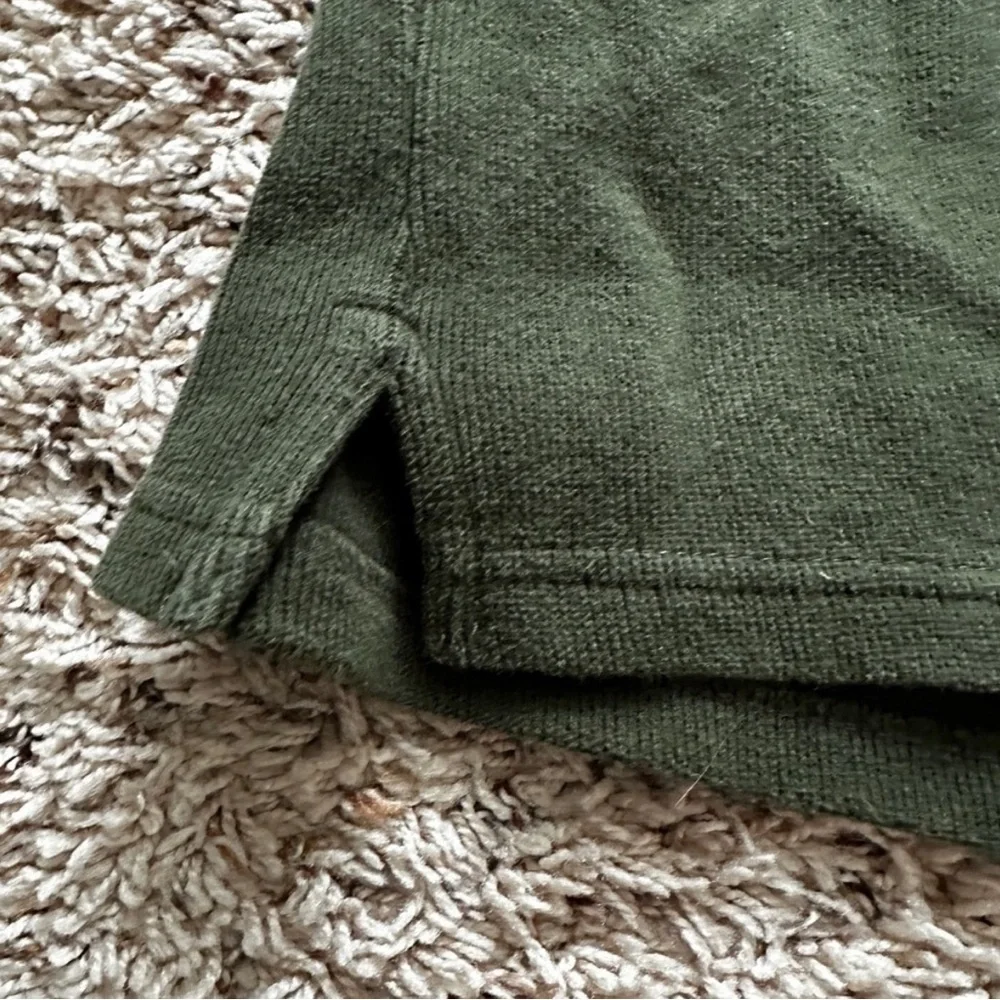 Vintage 90s Club Room V-Neck Olive Green Knit Sweater Men’s Size XXL Preppy Y2K